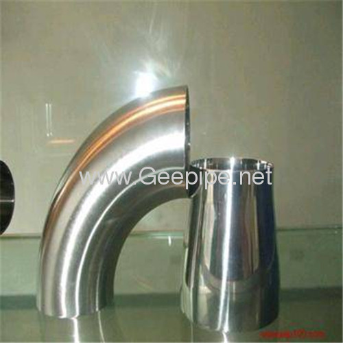 ASME B 16.9 stainless steel long radius elbow 
