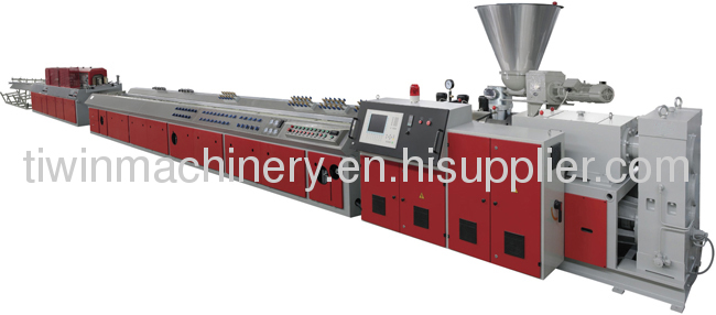 Plastic Profile Extrusion Line