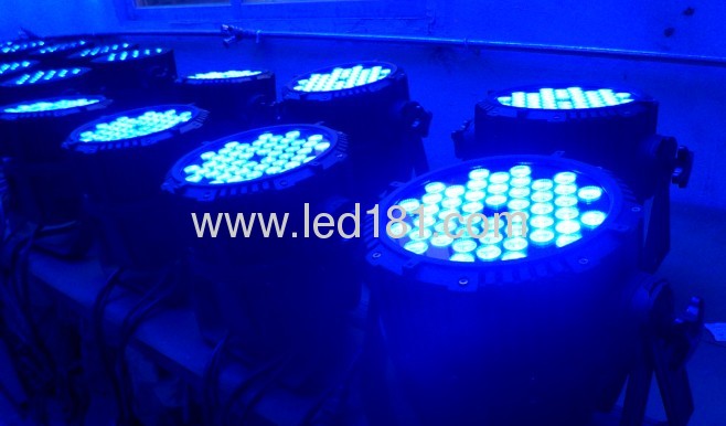 48*3w rgb led par 64waterproof stage light