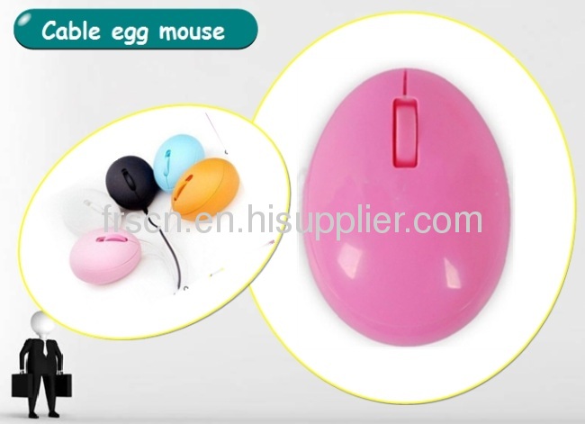 Mini egg computer mouse