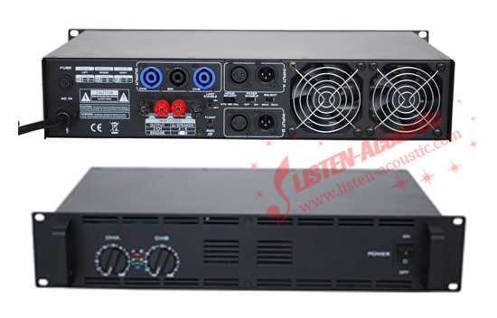 Professional 2U Stereo Sound System Power Amplifier