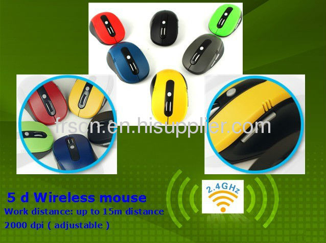 2.4g folding wireless mouse