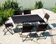 Rattan Garden Dining Set