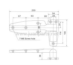 Stainless Steel Door Lock CT-1238