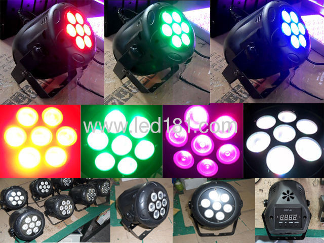 7*3wcheap RGB led par 64 light 