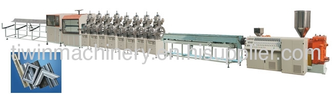 Plastic Foaming Picture frame Profile Production Line