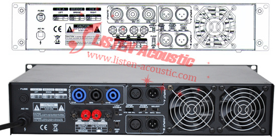 Professional Power Amplifier 2*300W AP1400