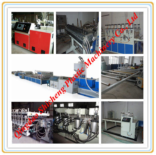 PVC crust foam board machine/PVC crust foam board line 