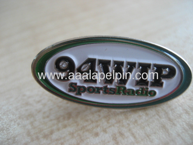 Oval shade lapel pin. Table Tablet Stands badges,name tag lapel pin