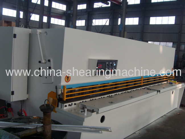 QC12Y-4x4000 NC hydraulic swing beam shearing machine