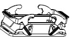 H16B bulkhead mounting Heavy Duty Connector housing