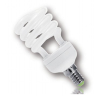 20W ECO Standard Half Spiral CFL Energy Saving