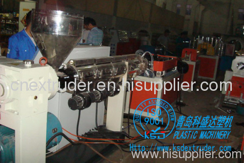 SJ45 PE/PVC corrugated pipe machine| PE/PVC pipe production line