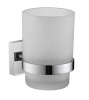 Square Brass Single Tumbler Holder of Bathroom