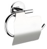 Around Zinc Alloy Toilet Paper Holder with Cover