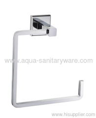 Square Zinc Alloy Towel Ring Holders