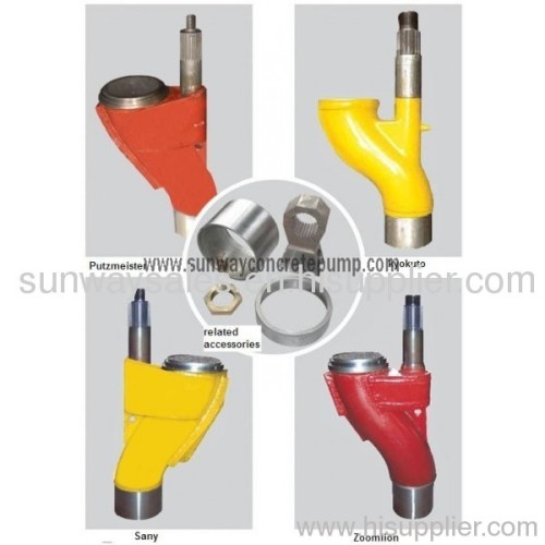 S tube for concrete pumps, industrial tools, China concrete spare parts