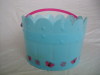 Easter plastic handle bucket