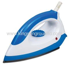 electric teflon flat iron from China with blue and white color