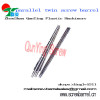 twin parallel screw barrel for extruder or injection machine