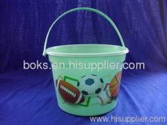 plastic Easter buckets with handle