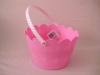 plastic easter buckets with handle