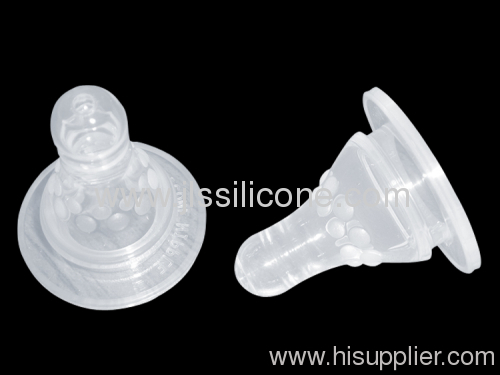 FDA silicone baby nipple