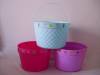 plastic Easter buckets with handle