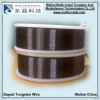 Tungsten wire for lamp filament