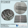 Tungsten rod for lamp and welding electrode