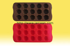 silicone chocolate/butter mould & ice cube tray