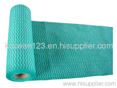 nonwoven wipe- perforating cloth