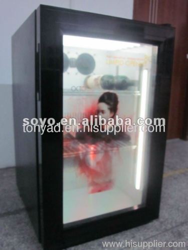 Transparent LCD display Fridge