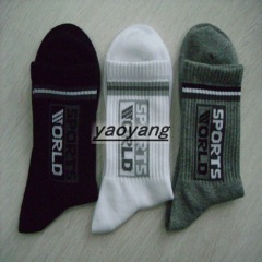 high quality and durable use mens cotton socks