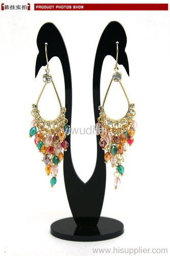 fashion handmade diamond jewelry earring