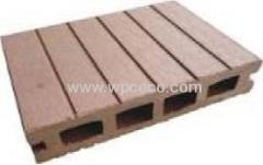 Wood-Plastic Composite Flooring outdoor WPC Hollow Decking