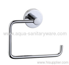 Round Brass Toilet Paper Holder without Cover