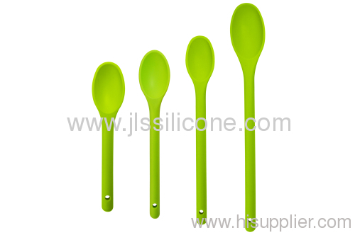 Silicone Soft Soup spoon in Green Color