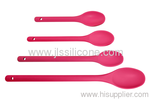 Silicone Soft spoon in pick color