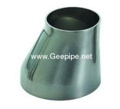 ASME B 16.9 alloy steel forged BW eccentric reducer