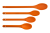 Silicone Spoon soft in Orange Color