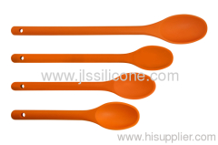 Silicone Spoon soft in Orange Color