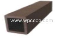 90X70mm waterproof wpc Hollow square column