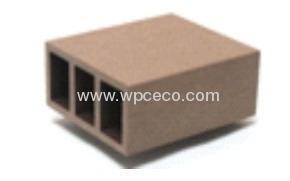 80X35mm WPC square/decorative column/WPC fence post