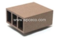 90x45mm composite wpc square Hollow column
