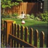 beautiful and high quality wpc garden fencing