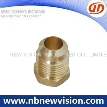 Brass Flare Plug Fitting