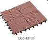 Cheap outdoor eco friendly wpc DIY decking tiles