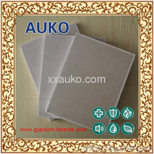 High Quality Gyp Board / Drywall Gypsum Board/Plasterboard For 2400*1200*10(AK-A)