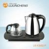 Cordless Stainless Steel Kettle And Tea Pot